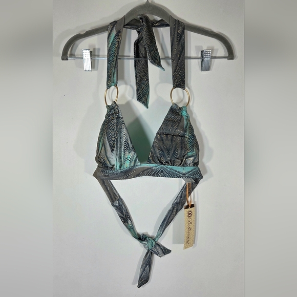 NEW BELLISSIMA MONTE CARLO RING HALTER TWO PIECE BIKINI. - Picture 3 of 8